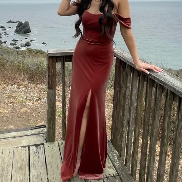 BHLDN Jenny Yoo Issa Velvet bridesmaid Dress - Picture 11 of 15
